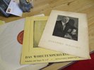 ALEXANDER BOROVSKY LP's-BACH (WTC-Bk 1); 2-3 part; ENGLISH SUITES-HUNGARIAN RHAP