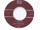 BEN LEONARD & FURYS Congo Bongo / Little Girl 45 RECORD RARE ROCKABILLY SURF