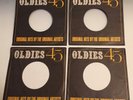 4 Original Vee Jay Oldies 45 Sleeves / Great for Beatles 45s / No seam splits