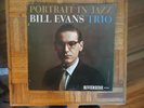 Bill Evans,Portrait in Jazz,Riverside Label,Mono LP