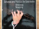Supraphon 1111101-3 1st Ed Bretislav Novotny violin: Bach: 6 sonatas partitas NM