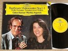 ARGERICH & KREMER violin sonatas BEETHOVEN 1stPress 1985 DGG DIGITAL MINT