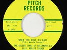 Doo-Wop Gospel 45 - Golden Stars - When The Roll Is Call - Pitch - VG+ mp3