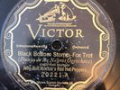 Victor 20221 Jelly Roll Morton RH Peppers BLACK BOTTOM STOMP 78 rpm 1926 E+ jazz