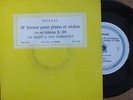 LILI KRAUS - WILLI BOSKOWSKY / MOZART sonata no 28 / LES DISCOPHILES FRANCAIS
