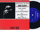 JØRN ELNIFF Danish EP 33PS 1961 Debut Botschinsky Moseholm Savery