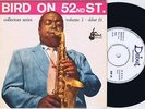 CHARLIE PARKER Miles Davis Bird on 52nd Street Vol.2 Danish 45PS 1958 Debut