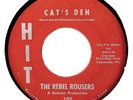 REBEL ROUSERS 45 Cat's Den /Peter Gunn Twist HIT Rec '62 HEAR Florida Rock MOD