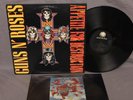 Guns N Roses appetite for destruction LP 1987 glam rock metal axl rose slash