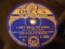 JAZZ LEW STONE AL BOWLLY MARY CHARLES Let's Put Out The Lights ENGDECCA 3270 EE+