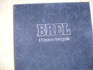 COFFRET VELOURS L'OEUVRE INTEGRALE DE BREL