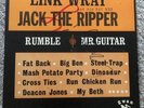 RARE LINK WRAY AUTOGRAPHED SWAN RECORDS JACK THE RIPPER LP VG+