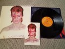 DAVID BOWIE LP ALADDIN SANE - US RCA LSP-4852 W/ RARE FAN CLUB INSERT