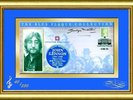 John Lennon 'Blue Plaque' Cover - Signed by George Martin - Framed