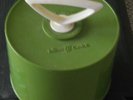 DISC-GO-CASE OLIVE GREEN FOR 45s w/ 50 45s included.