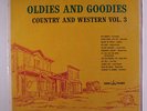 VARIOUS: Oldies And Goodies Country And Western, Vol. 3 LP Sealed (some cw/bend