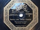 JIM EUROPE’S FOUR HARMONY KINGS - ‘SWING LOW SWEET CHARIOT’ RARE 1919 PATHE 78