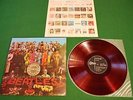 Beatles Sgt. Peppers Japan LP 1st press von 1967 red vinyl Odeon OP-8163
