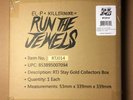 RSD 2018 Run The Jewels Limited Stay Gold Collectors Box NEW Record Store Day LP