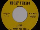 RENAUD PLUS THREE: Stop MOUNT VERNON Baltimore Soul Funk Obscure HEAR