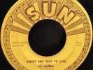 Roy Orbison: Sweet And Easy To Love / Devil Doll 45 Vinyl Record (1957) Sun 265