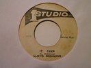 LLOYD ROBINSON It Deep STUDIO ONE Roots Reggae 7