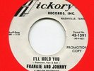 Northern Soul  45   * Frankie And Johnny   **  I ' LL HOLD YOU  **  Hickory