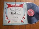 BACH-HAYDN / Simon GOLDBERG violin LP ODEON ODX 104  50's Press  EX
