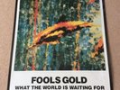 Vintage STONE ROSES Fools Gold Record Promo Poster, Dec 1989