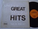 UNITY GREAT REGGAE HITS SKA BEAT - VARIOUS    1969 UK PAMA LABEL ECO - 7   EX