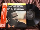 THELONIOUS MONK PLUS TWO AT BLACKHAWK RIVERSIDE SMJ-6198 OBI STEREO Japan LP