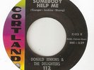 DONALD JENKINS Somebody Help Me CORTLAND STAFFORD  NORTHERN SOUL 45