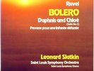 TELARC 1980 DIGITAL Ravel SLATKIN Bolero/Daphnis and Chloe/Pavane DG-10052 NM