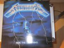 Metallica LP Vinyl Schallplatte Ride the Lightning 1984 wie neu Erstpressung