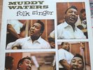 MUDDY WATERS FOLK SINGER NPL 28038 pye international 1964  UK MONO SIGNED VG++