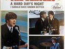 The Beatles - A Hard Day's Night - LA Press - VG- 45 - NM Thumb Tab Pic Sleeve
