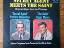 Secret Agent Meets The Saint (TV Soundtracks) Patrick McGoohan Roger Moore mono