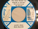 THE BEATLES   DO YOU WANT TO KNOW A SECRET   VEE-JAY VJ 587 PROMO 45 Orig.