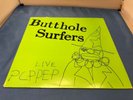 BUTTHOLE SURFERS LIVE PEPPER GREEN COVER MINT VNYL RECORD ALBUM LP 33