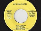 ?CARL HASARA Love's A Monster/Rock You To Your Socks White Wing 32002 FUNK ROCK?