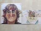 JOHN LENNON Walls And Bridges UK vinyl LP fold out, inner, booklet MINT
