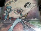 AC/DC dirty deeds first press blue roo lp with rare insert