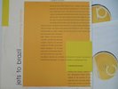 JETS TO BRAZIL Orange Rhyming Dictionary JADE TREE Grunge BLACK Vinyl LP OG '98