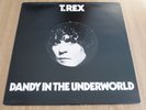 T REX - DANDY IN THE UNDERWORLD - UK ISSUE + INNER - FACTORY SAMPLE - EX