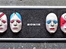 david bowie mask life size bust. Framed mounted bowie's 1975......