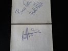The Jam autographs: Paul Weller, Rick Buckler, Bruce Foxton