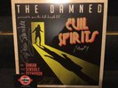 The Damned - Evil Spirits - LP - Black Signed Captain - Monty - Vanian