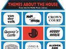 Themes About The House (De Wolfe Library) -  RSD Record Store Day 2018 NEW 10