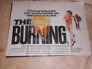 THE BURNING  U.K QUAD POSTER, MUSIC BY RICK WAKEMAN,  1981