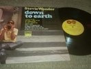 STEVIE WONDER Down To Earth TAMLA LP VG+/EX R&B soul record album vinyl lp RARE